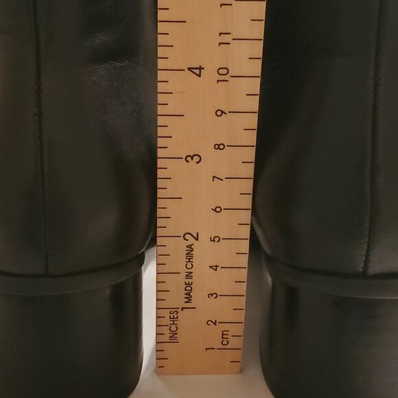 NATURALIZER Black Ankle boots Chunky Heel 1.7" high Size 5.5M. - Picture 4 of 12